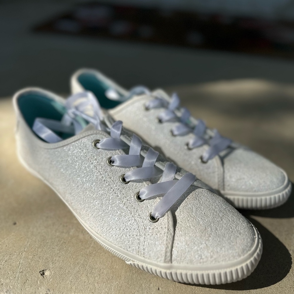 Kate Spade White Krista Sneakers